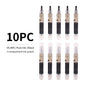 Vignette Stationery Premium Whiteboard Markers, 3-Compartment Ink System, 1.8mm Nib, German Ink (10 Black)