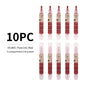 Vignette Stationery Premium Whiteboard Markers, 3-Compartment Ink System, 1.8mm Nib, German Ink (10 Red)