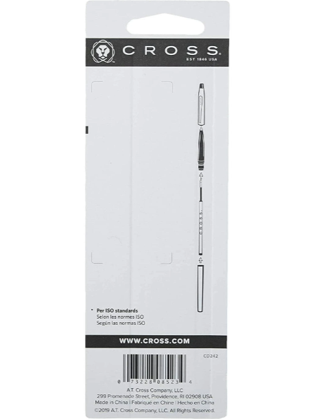 Cross Ballpoint Pen Refill 8513 Medium Point Black Ink