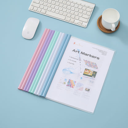 Vignette Stationery 20 Clamp & Pocket A4 Display Book Folder