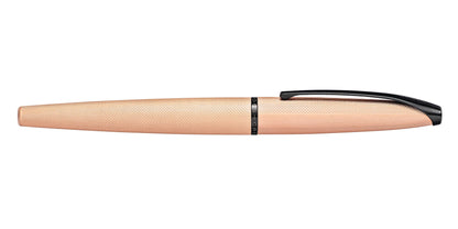 Cross Rollerball Pen ATX Brushed Rose Gold Signature Model With Gift Box Bag Quality Material