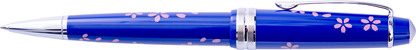 CROSS Bailey Light Ballpoint Pen Cherry Blossom Gloss Blue Resin Special Edition