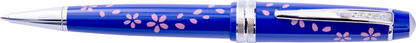 CROSS Bailey Light Ballpoint Pen Cherry Blossom Gloss Blue Resin Special Edition