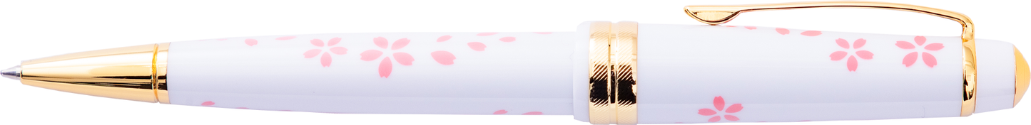 CROSS Bailey Light Ballpoint Pen Cherry Blossom Gloss White Special Edition