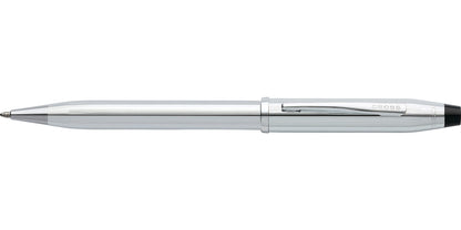 Cross Century II Luxury Ballpoint Pen Pure Lustrous Chrome Free Laser Engraving