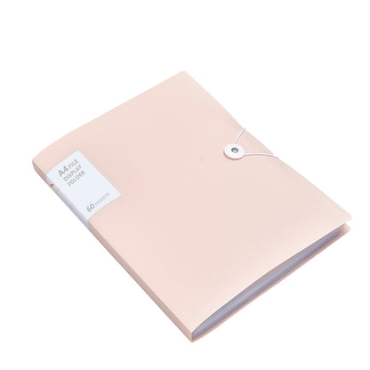 Vignette Stationery A4 File Document Folders Display Presentation Book 60 Sleeves