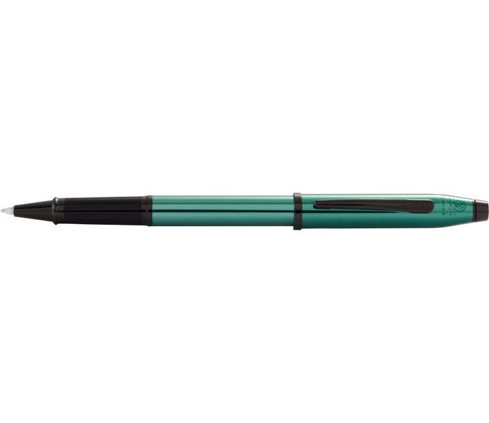 Cross Century II Luxury Medalist Rollerball Pen Translucent Green Lacquer Black