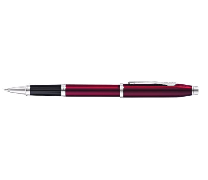 Cross Century II Luxury Medalist Rollerball Pen Translucent Plum Lacquer Chrome