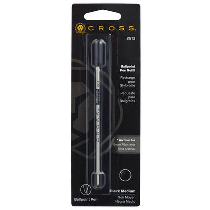Cross Ballpoint Pen Refill 8513 Medium Point Black Ink