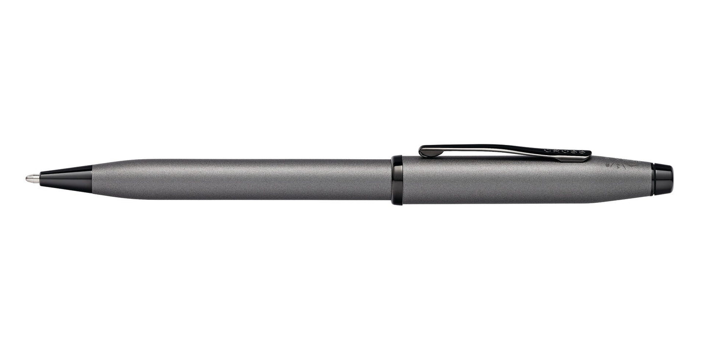 Cross Century II Luxury Ballpoint Pen Gunmetal Gray Free Laser Engraving Gift