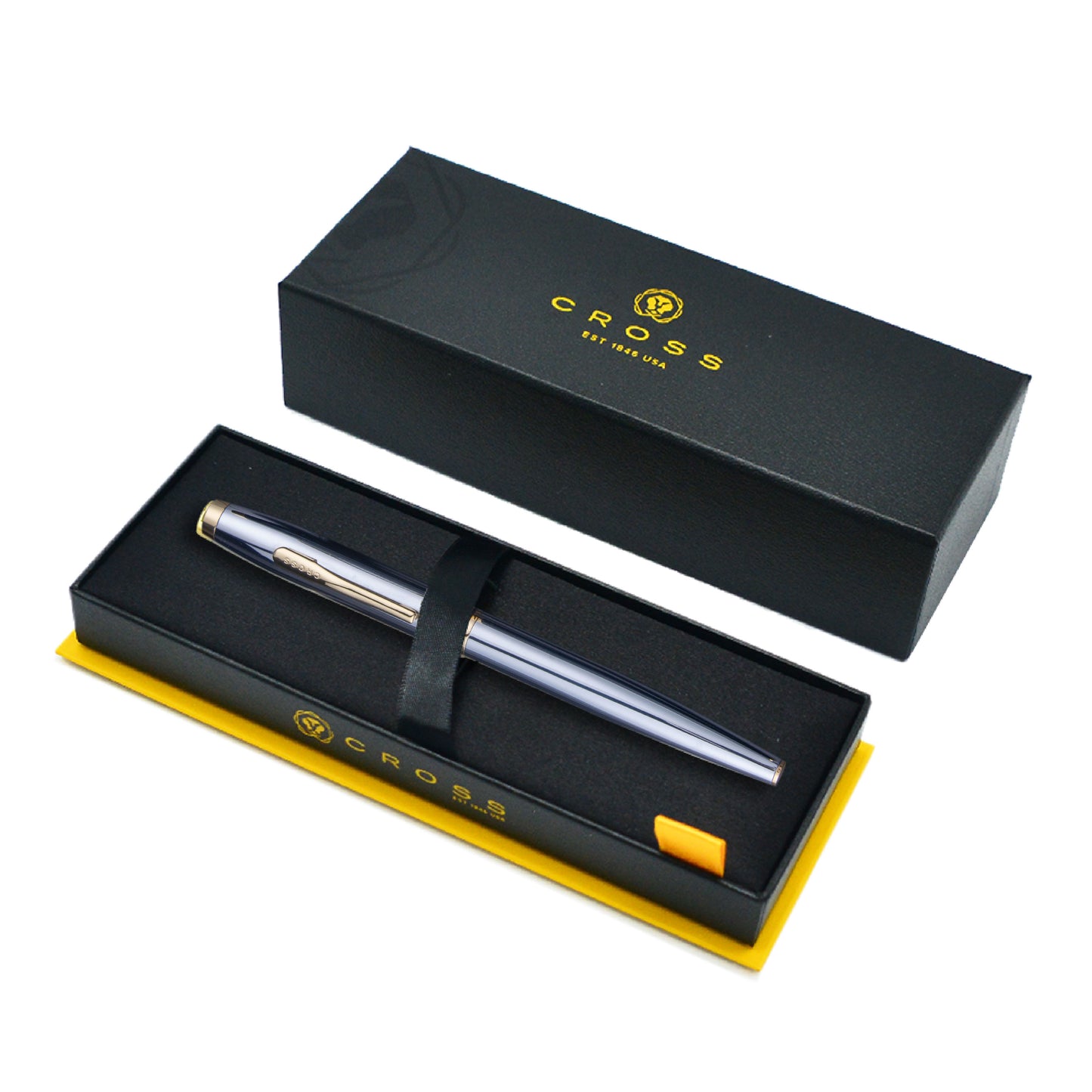 【Free Engraved】Cross Coventry Rollerball Pen Chrome Business Graduation Luxury Gift