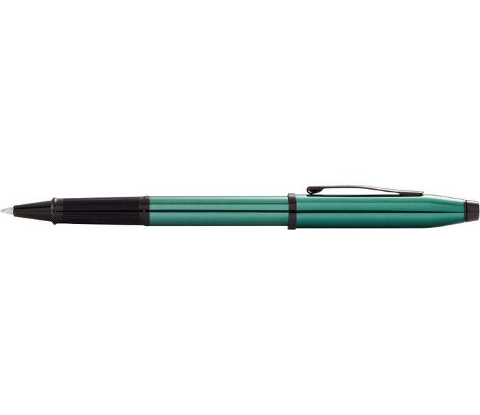 Cross Century II Luxury Medalist Rollerball Pen Translucent Green Lacquer Black