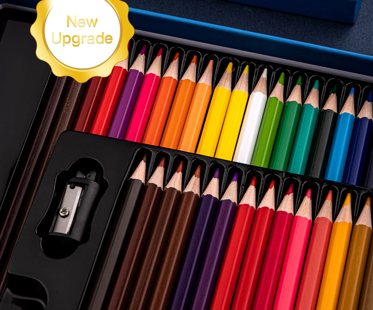 Coloured Pencils Oil Base Professional Grade Vibrant Colour Pre-Sharpened (48)