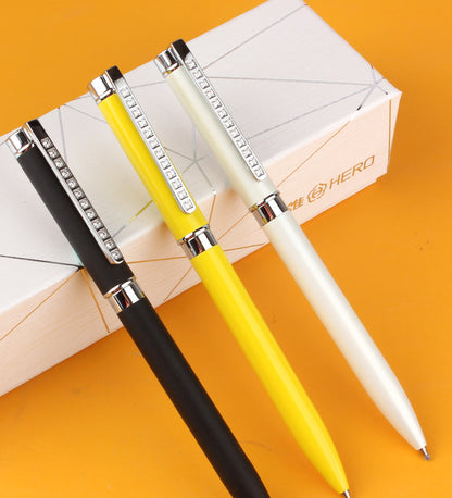 Rollerball Pen Swarovski Crystals 0.5 mm Fine Nib Gift Box