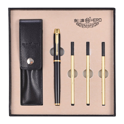 【Free Engraving】Rollerball Pen & 3 Refills Medium Tip 0.7mm Gift Set