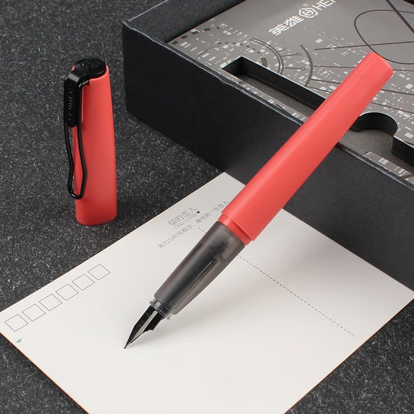 Fountain Pen H1219 Ink Gift Set 0.38 mm 5 Colour Options Gift Idea