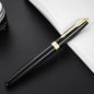 【Free Engraving】Rollerball Pen Classic Design Sonnet Shape Metal Black
