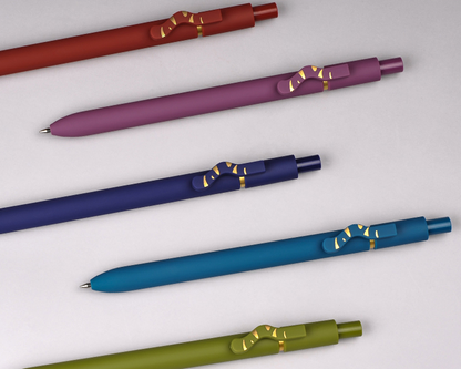 Cute Cat Tail Gel Pen Ballpoint Black Ink 5 pcs