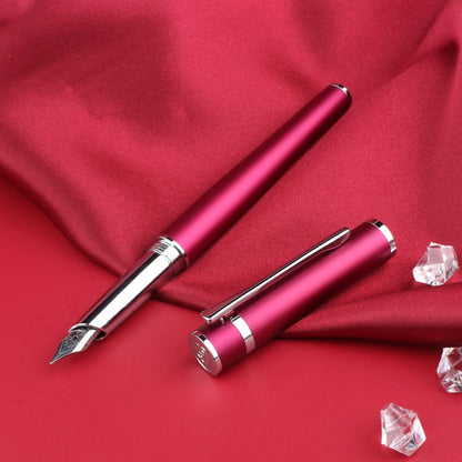 Fountain Pen 605C Fine Nib 0.5 mm Iridium with Notebook Gift Set