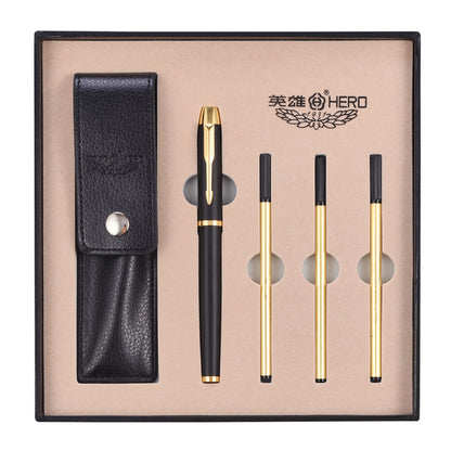 【Free Engraving】Rollerball Pen & 3 Refills Medium Tip 0.7mm Gift Set