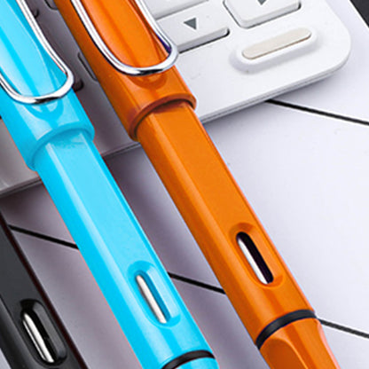 Colourful Rollerball Pen Classic Design Black Gel Ink