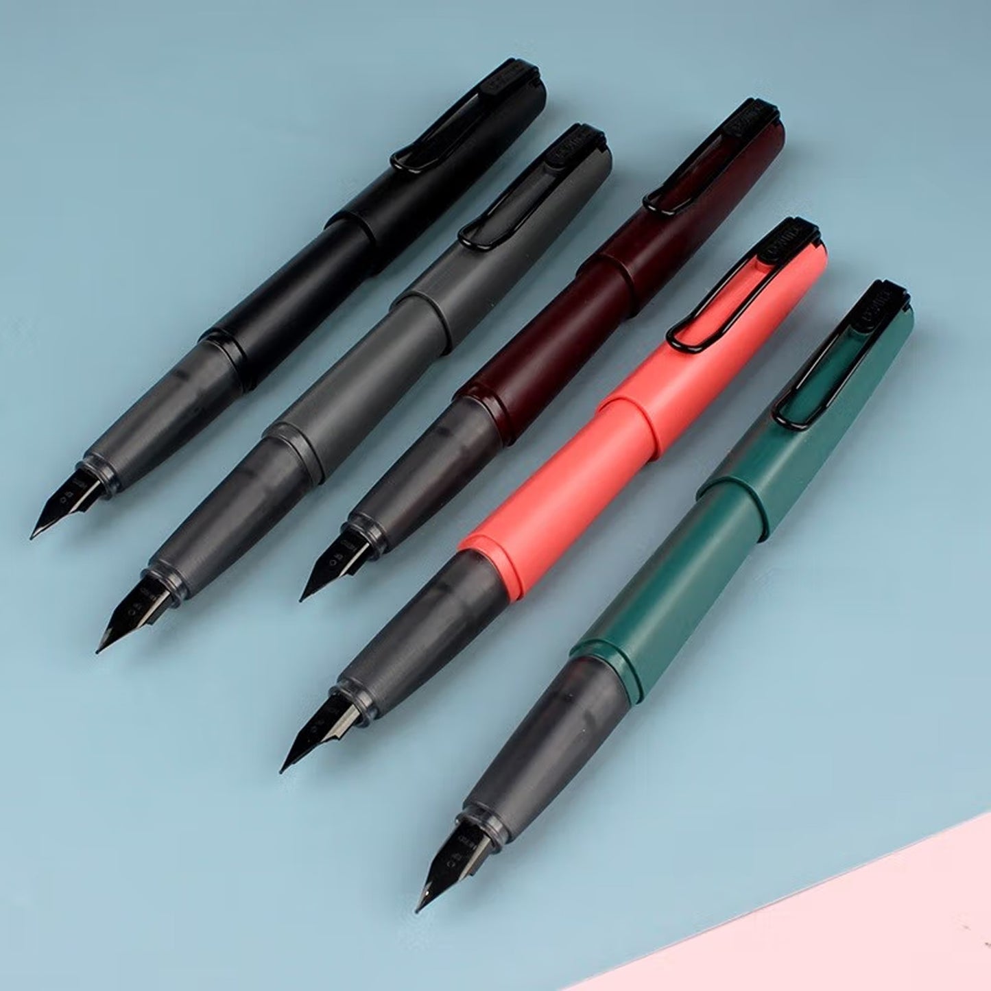 Fountain Pen H1219 Ink Gift Set 0.38 mm 5 Colour Options Gift Idea