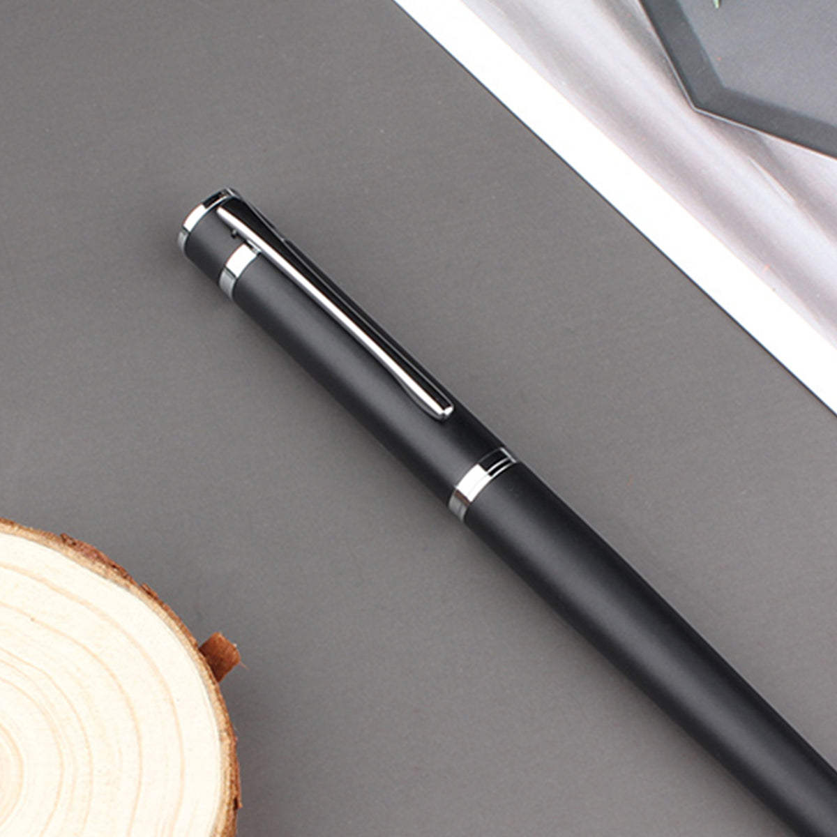Fountain Pen 605C Fine Nib 0.5 mm Iridium with Notebook Gift Set