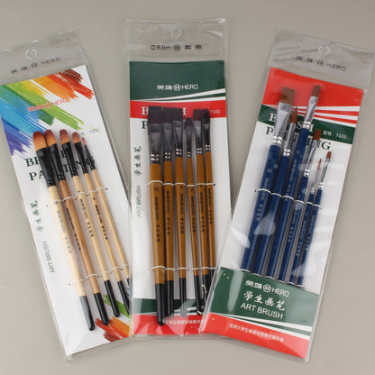 Artist Brushes Flat/Round 7101/7102/7103