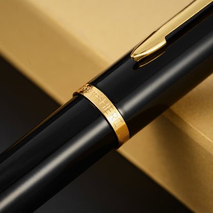 【Free Engraving】Rollerball Pen & 3 Refills Medium Tip 0.7mm Gift Set