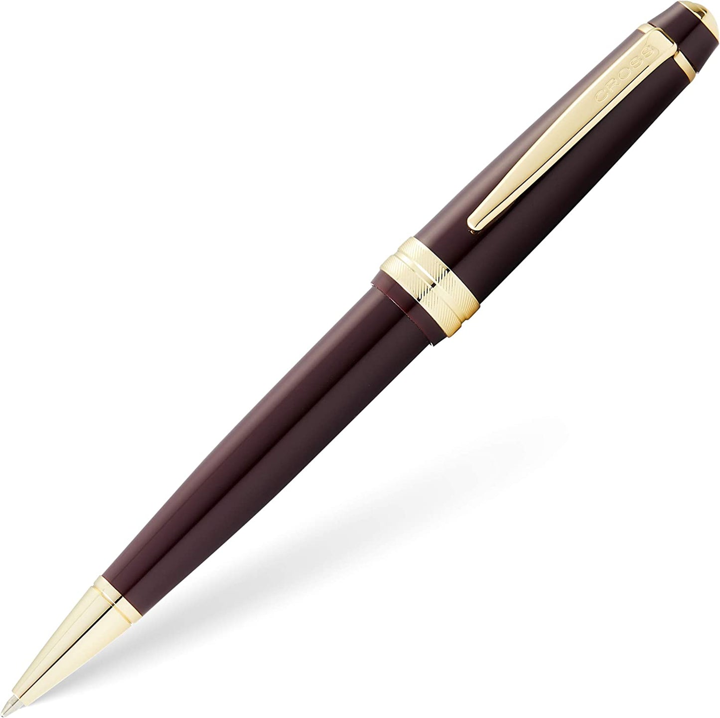 Cross Bailey Light Gold Tone Ballpoint Pen with Cross Gift Box & Gift Bag ‎AT0742