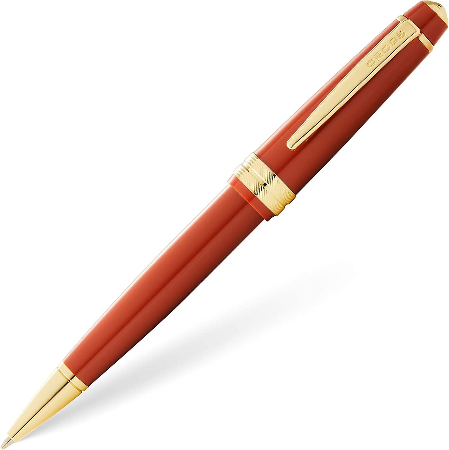 Cross Bailey Light Gold Tone Ballpoint Pen with Cross Gift Box & Gift Bag ‎AT0742