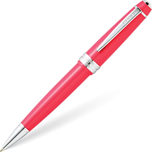 Cross Bailey Light Silver Tone Ballpoint Pen with Cross Gift Box & Gift Bag AT0742