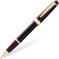 Cross Bailey Light Gold Tone Rollerball Pen with Cross Gift Box & Gift Bag AT0745