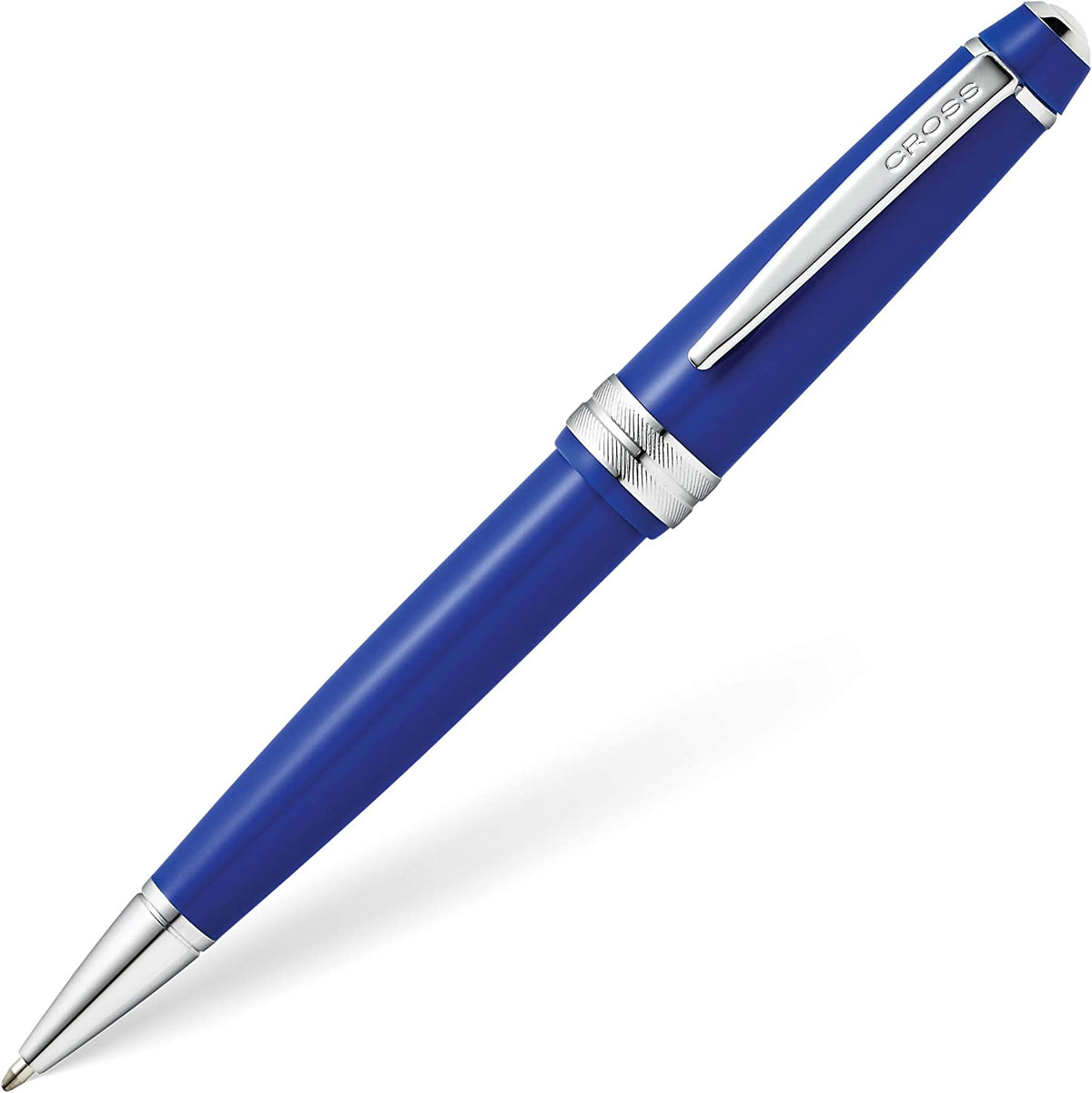 Cross Bailey Light Silver Tone Ballpoint Pen with Cross Gift Box & Gift Bag AT0742