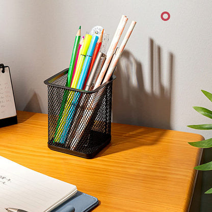 Pen Holder Pen Stand Desk Organiser for Office School Home Square