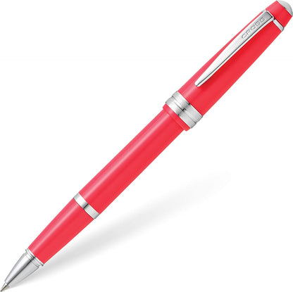 Cross Bailey Light Silver Tone Rollerball Pen with Cross Gift Box & Gift Bag AT0745
