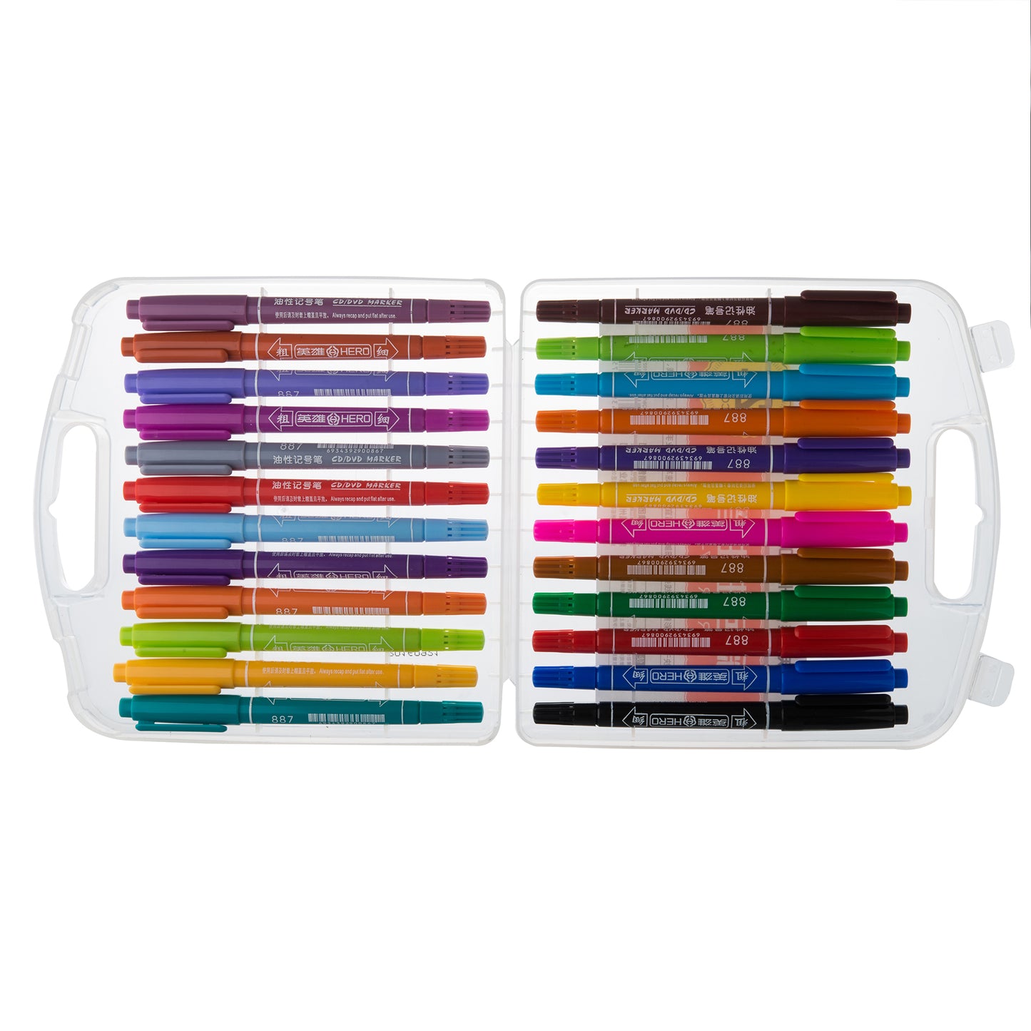 Colour Fineliners Dual Nibs Alcohol Base Markers
