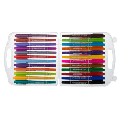 Colour Fineliners Dual Nibs Alcohol Base Markers