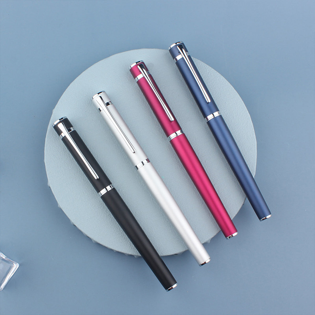 Fountain Pen 605C Fine Nib 0.5 mm Iridium with Notebook Gift Set