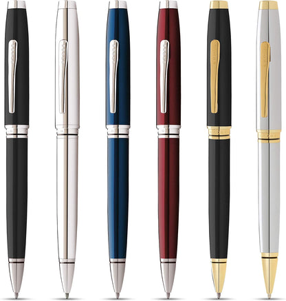 【Free Engraving】CROSS Coventry Ballpoint Pen with Cross Gift Box & Gift Bag Black/Gold