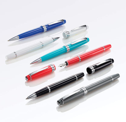 Cross Bailey Light Silver Tone Rollerball Pen with Cross Gift Box & Gift Bag AT0745