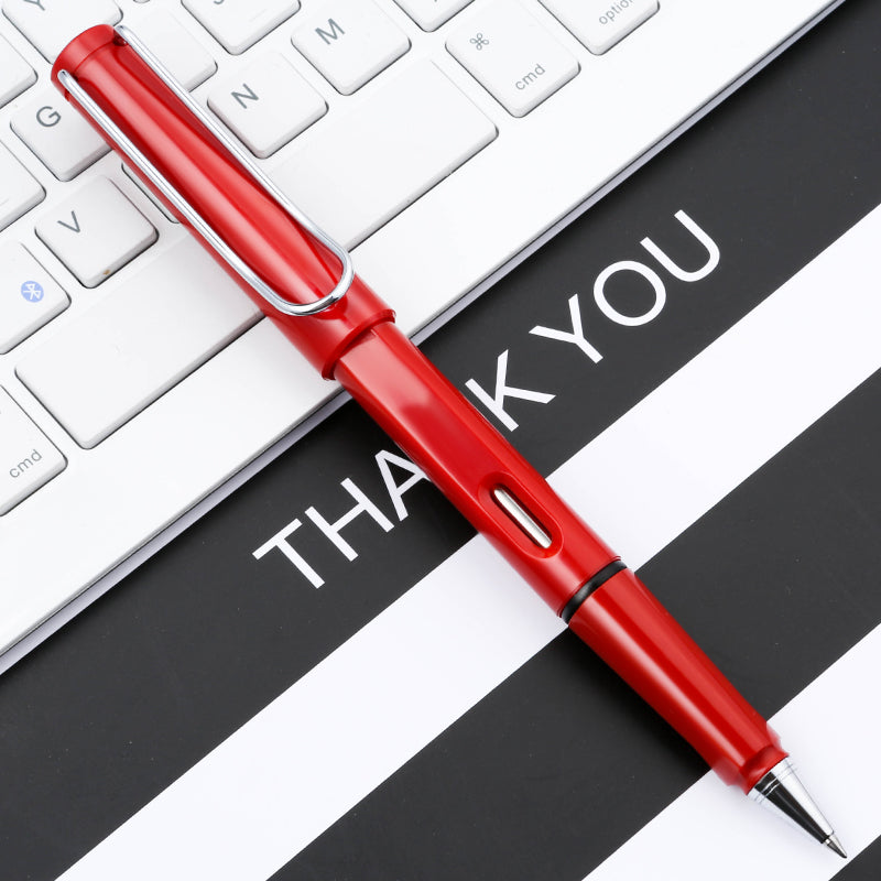 Colourful Rollerball Pen Classic Design Black Gel Ink