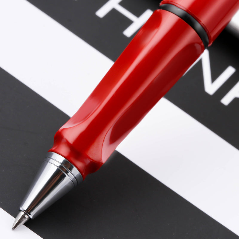 Colourful Rollerball Pen Classic Design Black Gel Ink