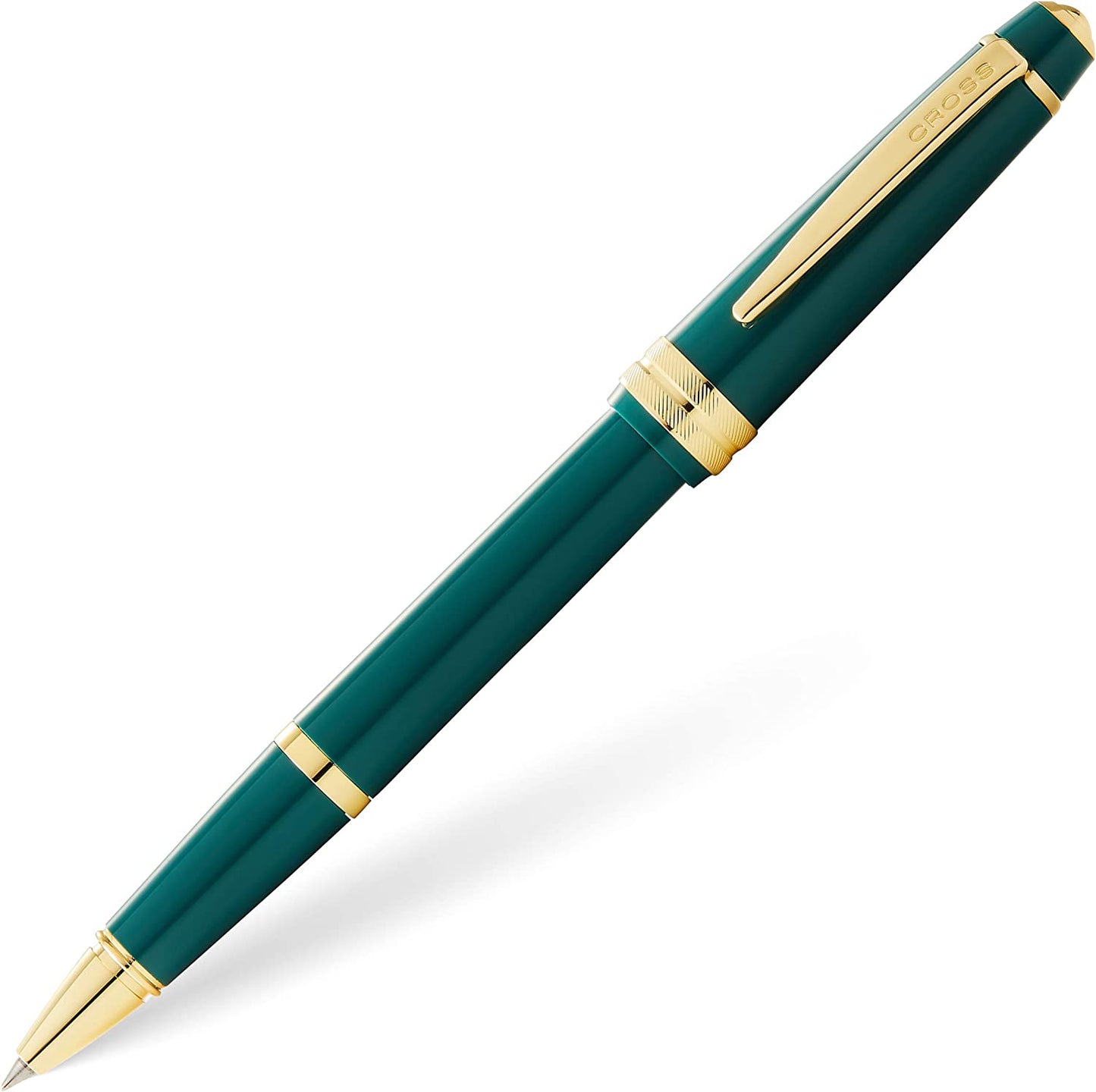 Cross Bailey Light Gold Tone Rollerball Pen with Cross Gift Box & Gift Bag AT0745