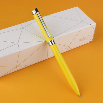 Rollerball Pen Swarovski Crystals 0.5 mm Fine Nib Gift Box