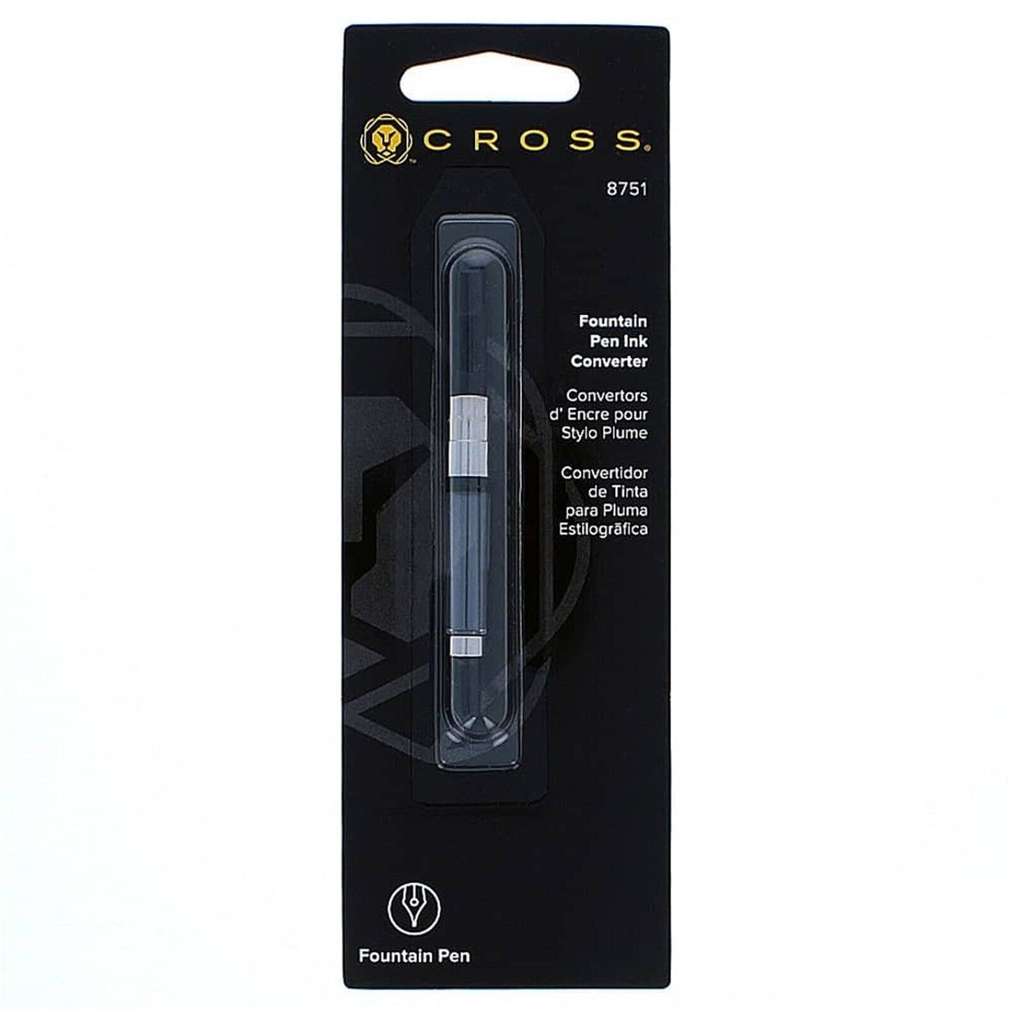 Cross Fountain Pen Converter 8751 Push in Style Fits Cross Founatin Pens