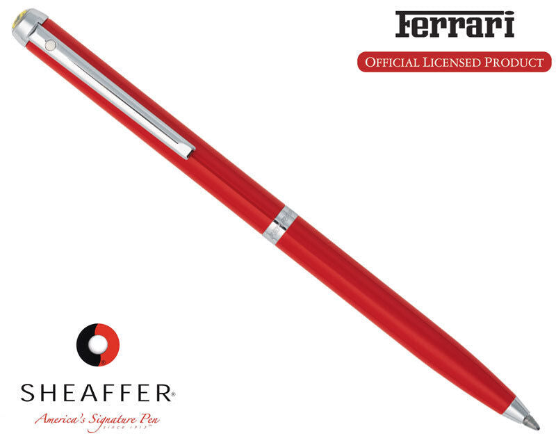 【Free Engraving】Sheaffer Ferrari 200 Rosso Corsa Ballpoint Pen